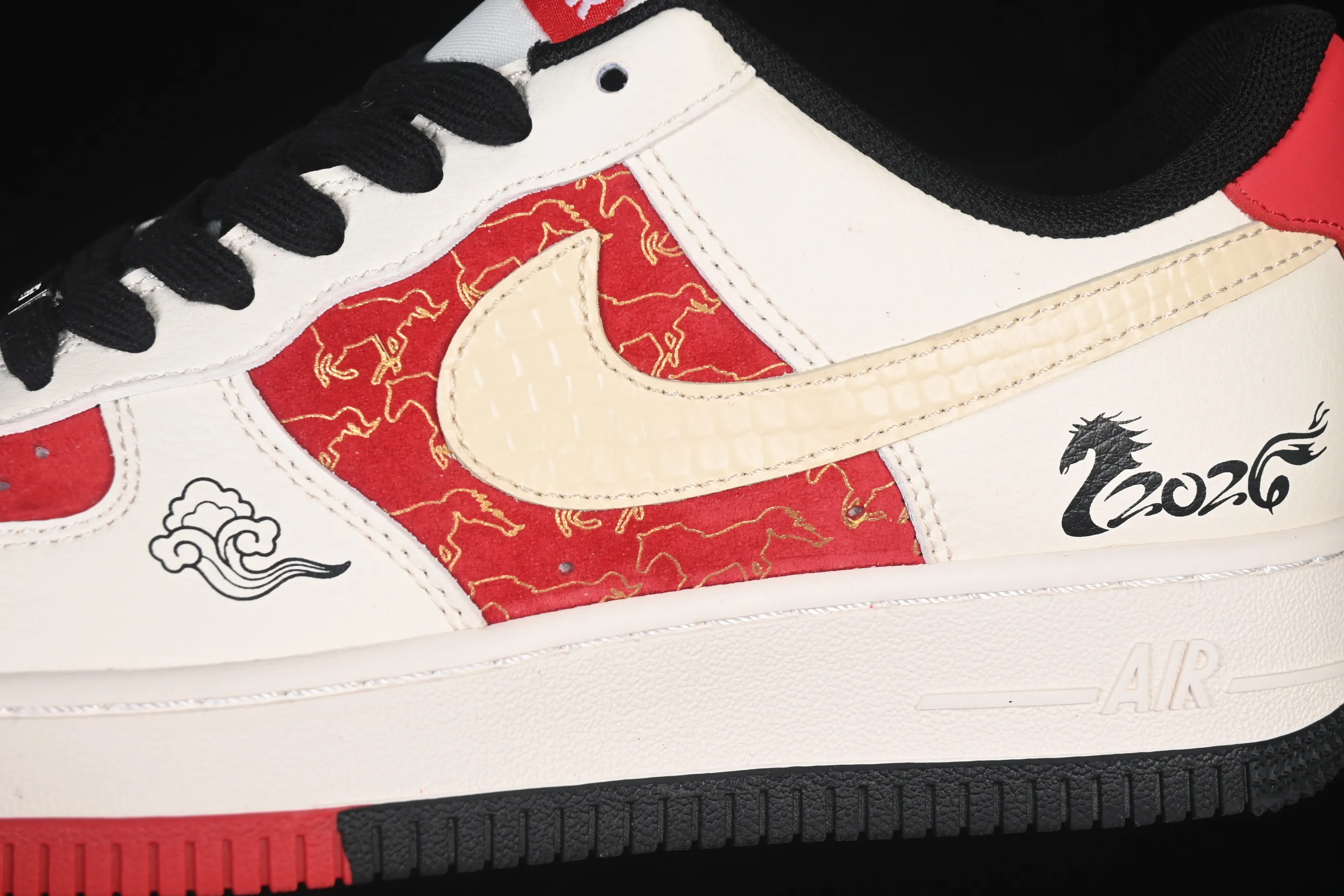 All categories Nk Air Force 1 Air Force series Nk Air Force 1 Low Air Force low-top Nike Air Force 1'07 Low red and white contrast Air Force 1 low-top casual sneakers JP2026-156